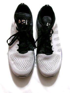 Men's APL TECHLOOM PRO Silver & Gray Running Shoes or Sneakers  Size 8.5